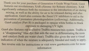 Generation 4 Guide Wrap Finish Regular/High